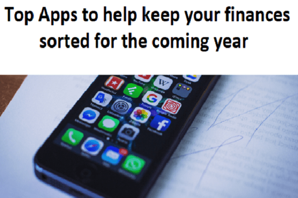 Top Apps to help keep your finances sorted for the coming year