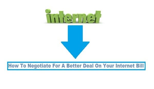 How To Negotiate For A Better Deal On Your Internet Bill