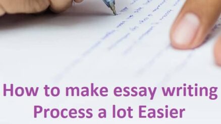 How to make essay writing process a lot easier