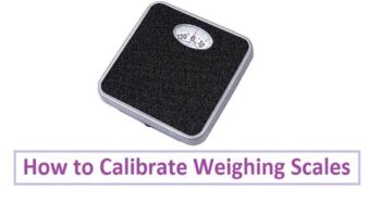 How to Calibrate Weighing Scales