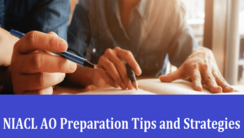 NIACL AO Preparation Tips and Strategies