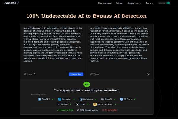 Bypass GPT Review: Best Tool to Trick AI Writing Detection Algorithms